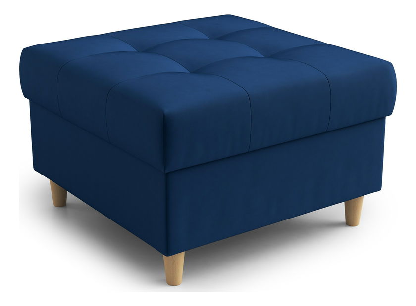 Taburetka velká pikovaná Pipi (tmavě modrá)