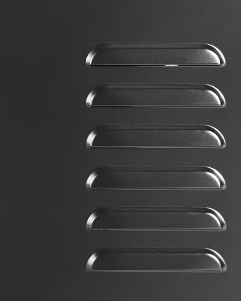 Skříňka Clyde (černá)