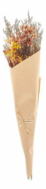 Kytice sušených květin Crimson (oranžová)