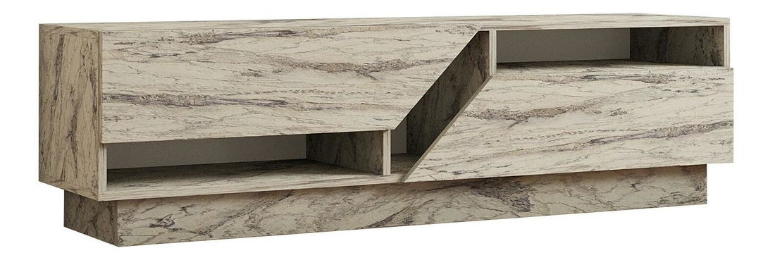 TV stolek/skříňka Kos (mramor frézie)