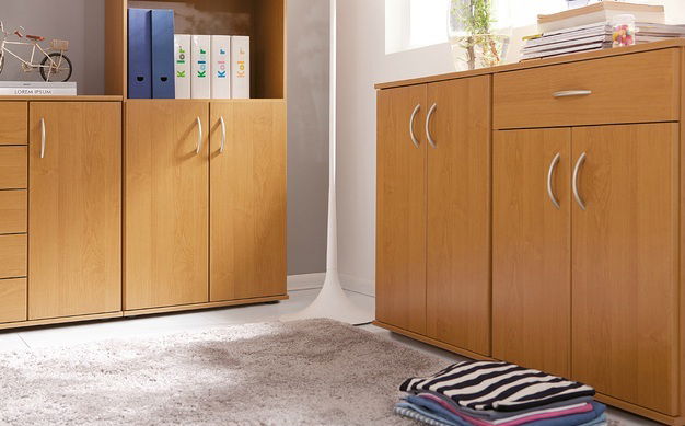 Policová skříň BRW Atriss REG4D