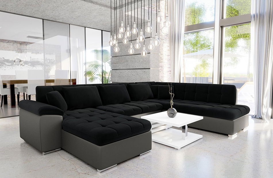 Rohová sedací souprava Talia (rezavá)