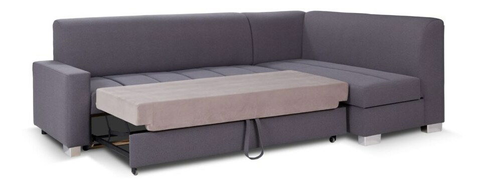 Rohová sedací souprava Mimi (fialová) (L)