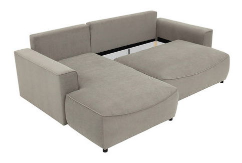 Rohová sedací souprava Uggie (měděná)