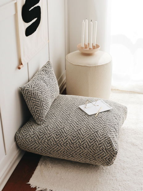 Polštář Dalim (tmavě šedá)