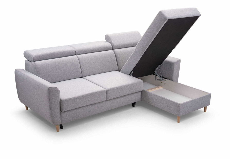 Rohová sedačka Gurana (béžová) (P)