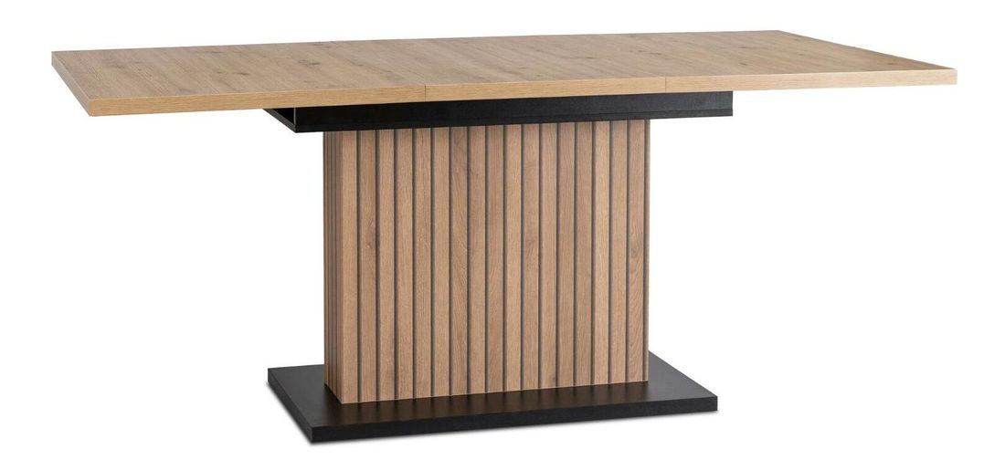 Rozkládací jídelní stůl Gelatinosos (dub artisan) (pro 4-6 osob)