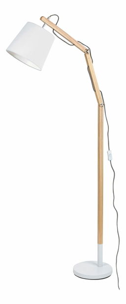 Stojanová lampa Thomas 4192 (bílá + buk) *výprodej