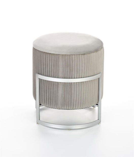 Taburetka Clora (šedá)