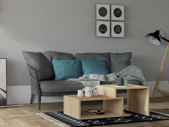 Konferenční stolek Pinoni (dub safírový)