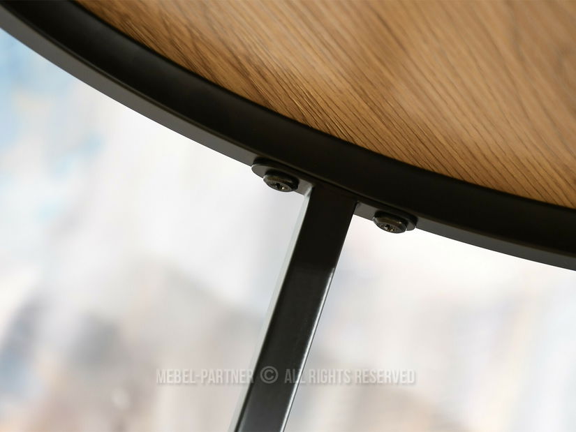 Konferenční stolek Corden (dub + černá)