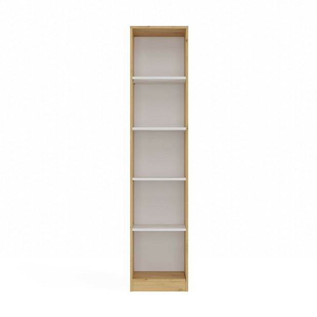 Regál Refarencios 2 (dub artisan + bílá)