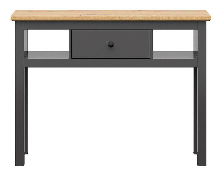 Toaletní stolek BRW Hesen TOL1S/9/11 (grafit + dub artisan)