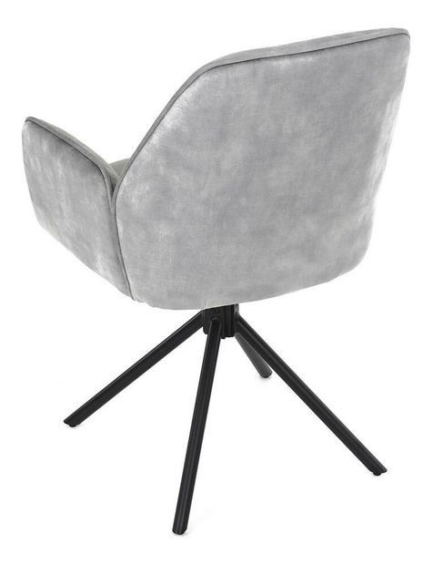 Jídelní židle Heridas (stříbrná)