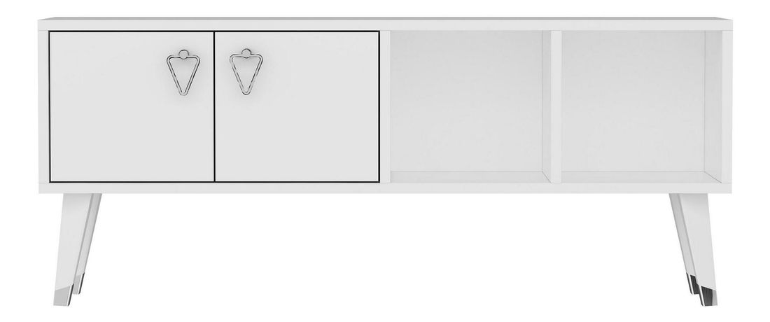 TV stolek/skříňka Bikune (bílá)