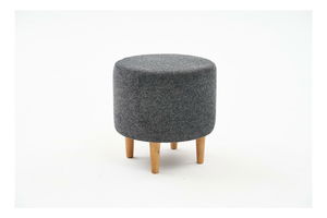 Taburetka Finduset 1 (šedá + ořech)