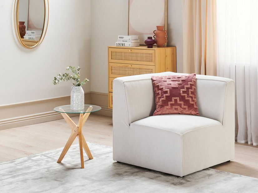 Křeslo Lemia (krémová)