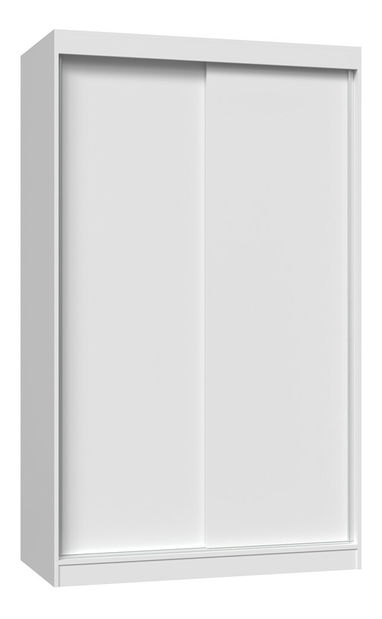Šatní skříň s posuvnými dveřmi Igatossa 120 A (bílá)