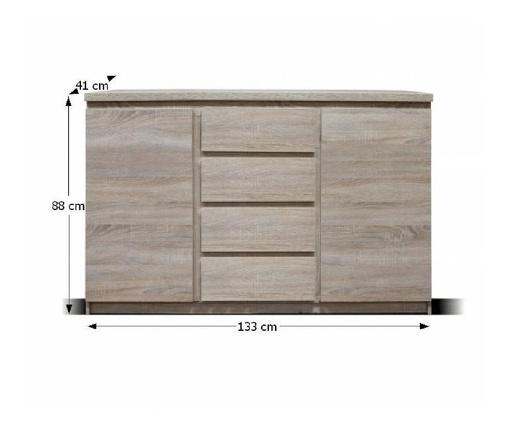 Komoda Punkto Typ 08 2D4S