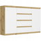 Komoda Rubbon (artisan + bílá)