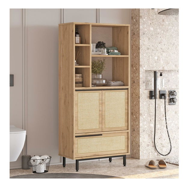 Koupelnová skříňka Otto 9 (ořech + dub)