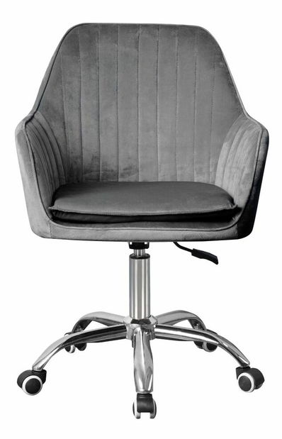 Kancelářské křeslo KILAN (šedá + chrom)