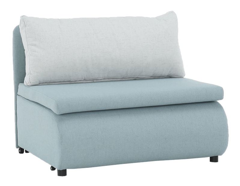 Křeslo Kotu New (mentolová + krémová)