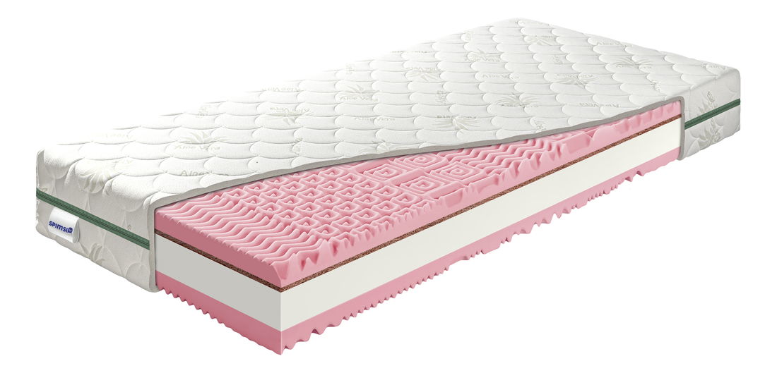 Pěnová matrace Spimsi Do růžova 190x85 (T5/T3)