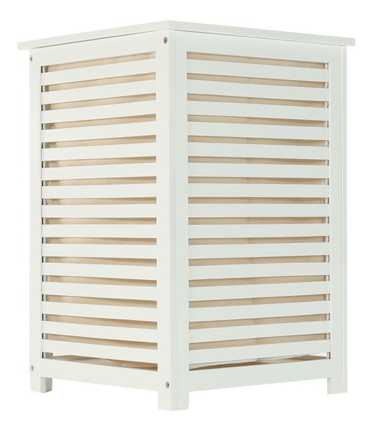 Koš na prádlo Basmal (bílá)