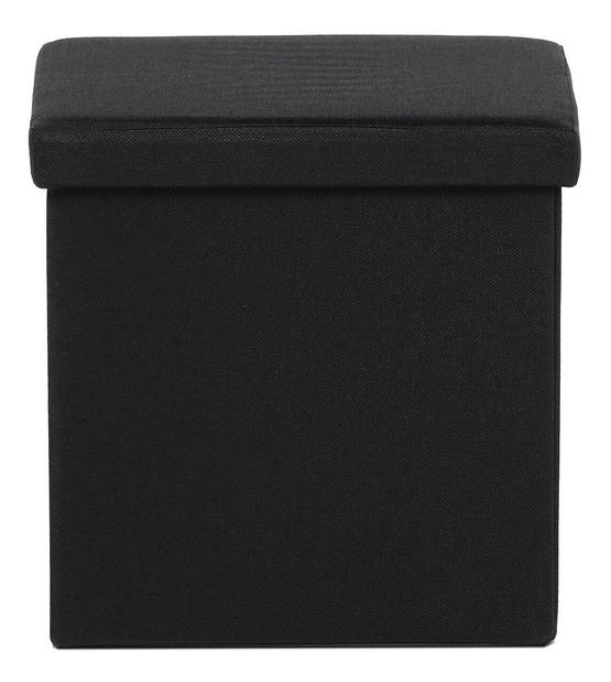 Taburetka Tranquilo (černá) (s úl. prostorem)