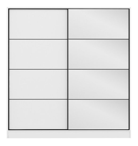 Šatní skříň Kalia 3157 (bílá)