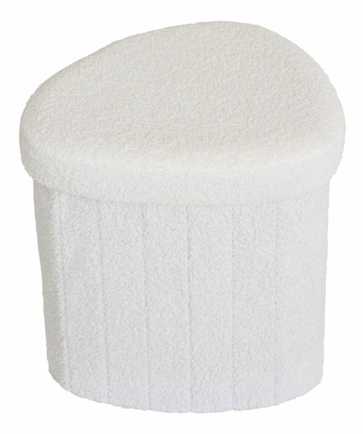 Taburetka Msiselia (bílá)