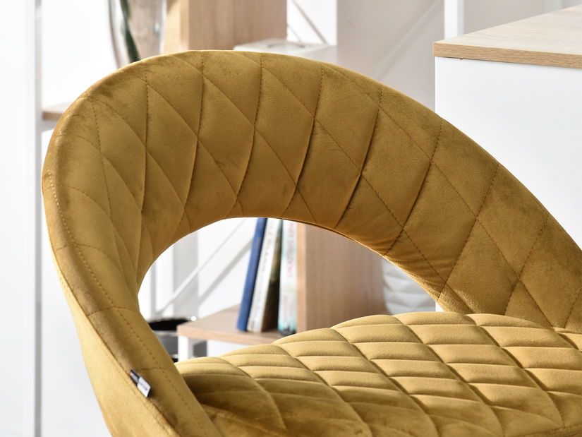 Židle Hamlet (zlatá + černá)