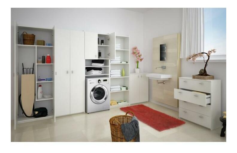 Skříňka Nariel Typ 4 (bílá) *výprodej