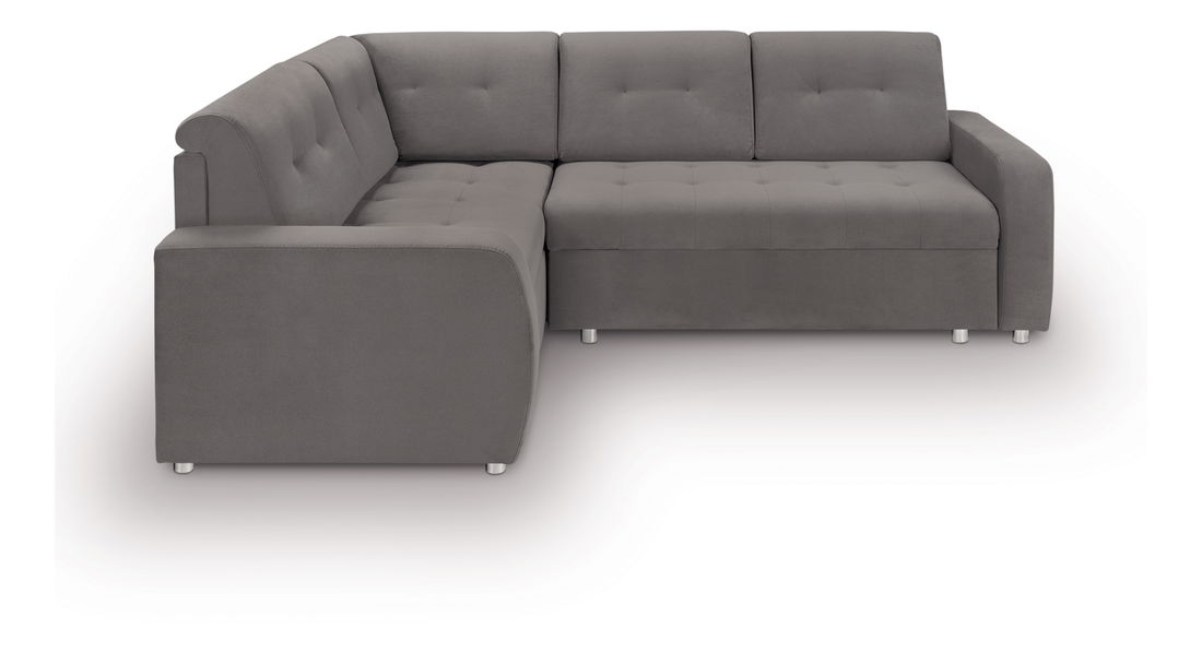 Rohová sedací souprava BRW Willy Lux 3DL RECBKMU (šedá) (L)