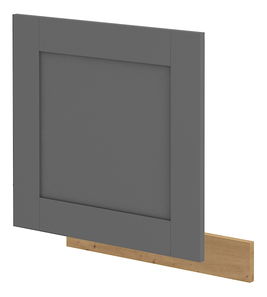 Dvířka na vestavnou myčku nádobí Lucid ZM 596 x 570 (dub artisan + dustgrey)