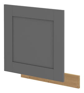 Dvířka na vestavnou myčku nádobí Lucid ZM 596 x 570 (dub artisan + dustgrey)