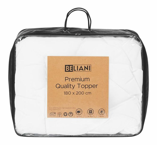 Potah na matrace 200x180 cm Yenego (bílá)