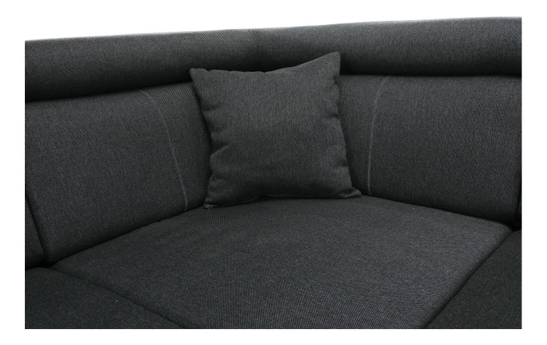 Rohová sedací souprava Cirdi (tmavě šedá) (P)
