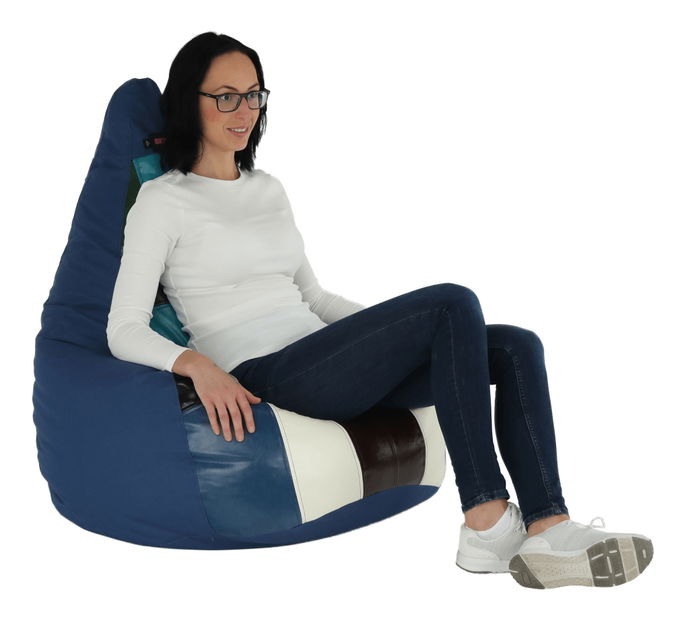 Sedací vak Freddy (tmavě modrá)