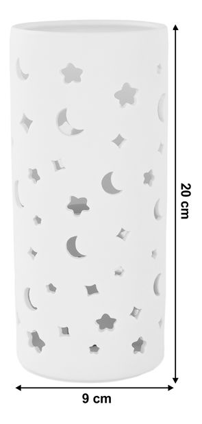 Stolní lampa Dunedin (bílá) *výprodej