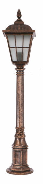 Venkovní podlahové svítidlo Ayasha (hnědá)