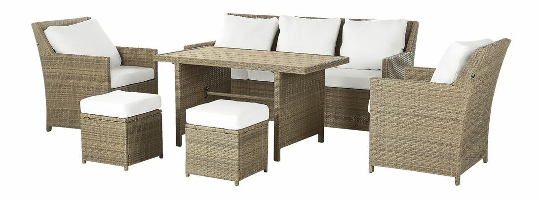 Zahradní sestava Francesca (hnědá)