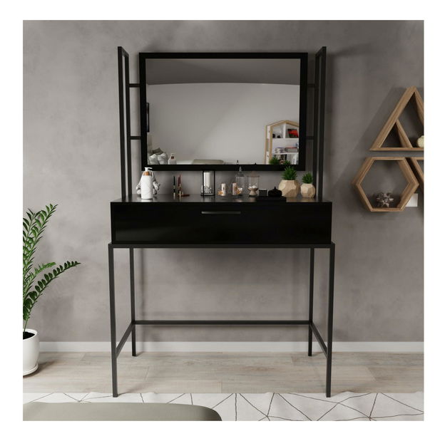 Toaletní stolek Modem L747 (černá)