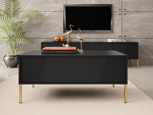 Konferenční stolek Meretaz 7 (černá)