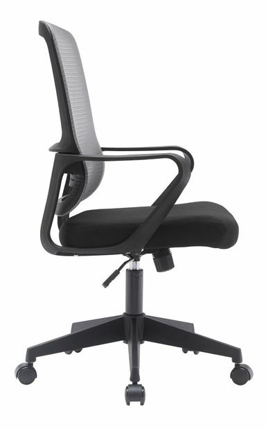 Kancelářské křeslo SALOMI (šedá + černá)