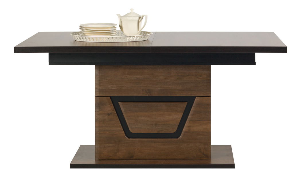 Jídelní stůl Tasia TS 9 (pro 6 až 8 osob) (ořech)