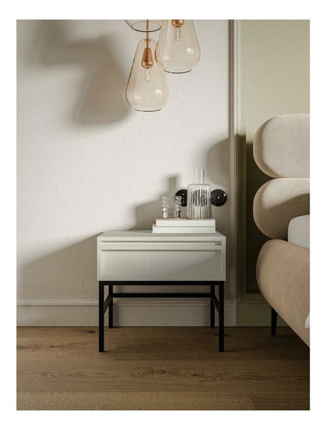 Noční stolek Evane E8 (béžová)