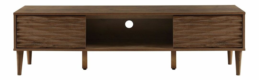 TV stolek/skříňka Kayza (tmavé dřevo)