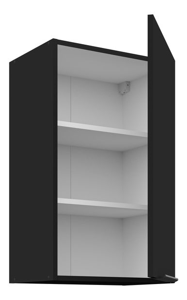 Horní kuchyňská skříňka Sienla 45 G 72 1F (černá matná)